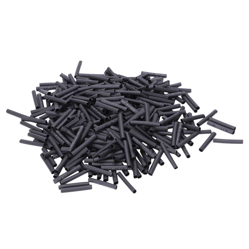 400pcs 3.5mm Heat Shrink Tubing Electrical Connection Wire Wrap 2:1