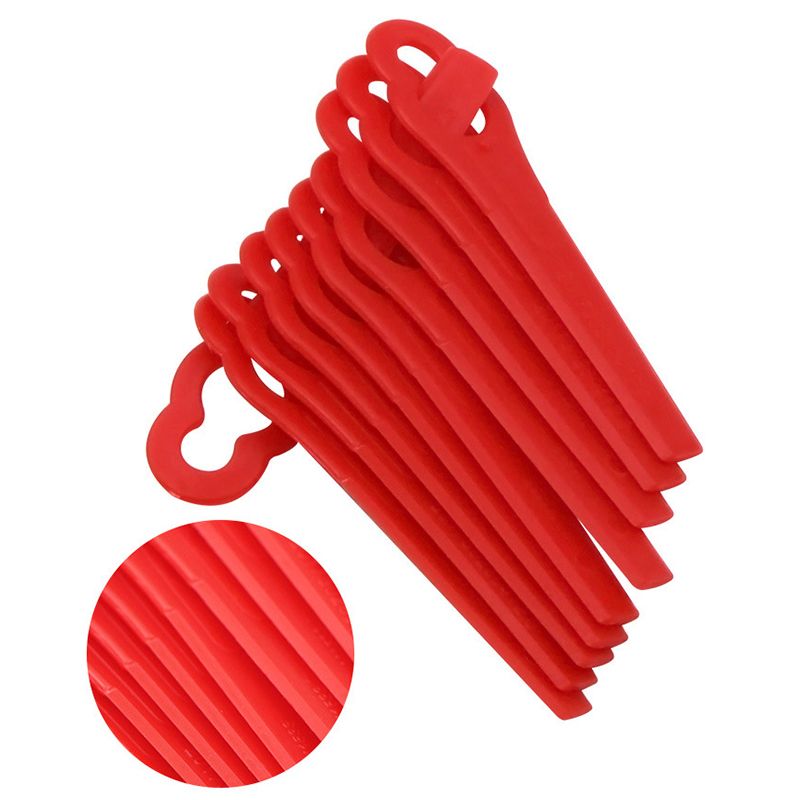 120Pcs for Florabest LIDL FRTA 20 A1 Lidl IAN 282232 Replacement Plastic Cutter Blades for Florabest Gr Trimmer Brushcutte