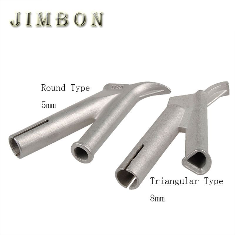 Coving Floor Speed Welding Nozzle Round/Triangular Welding Tip 5mm/8mm For Plastic Leister Vinyl Welder