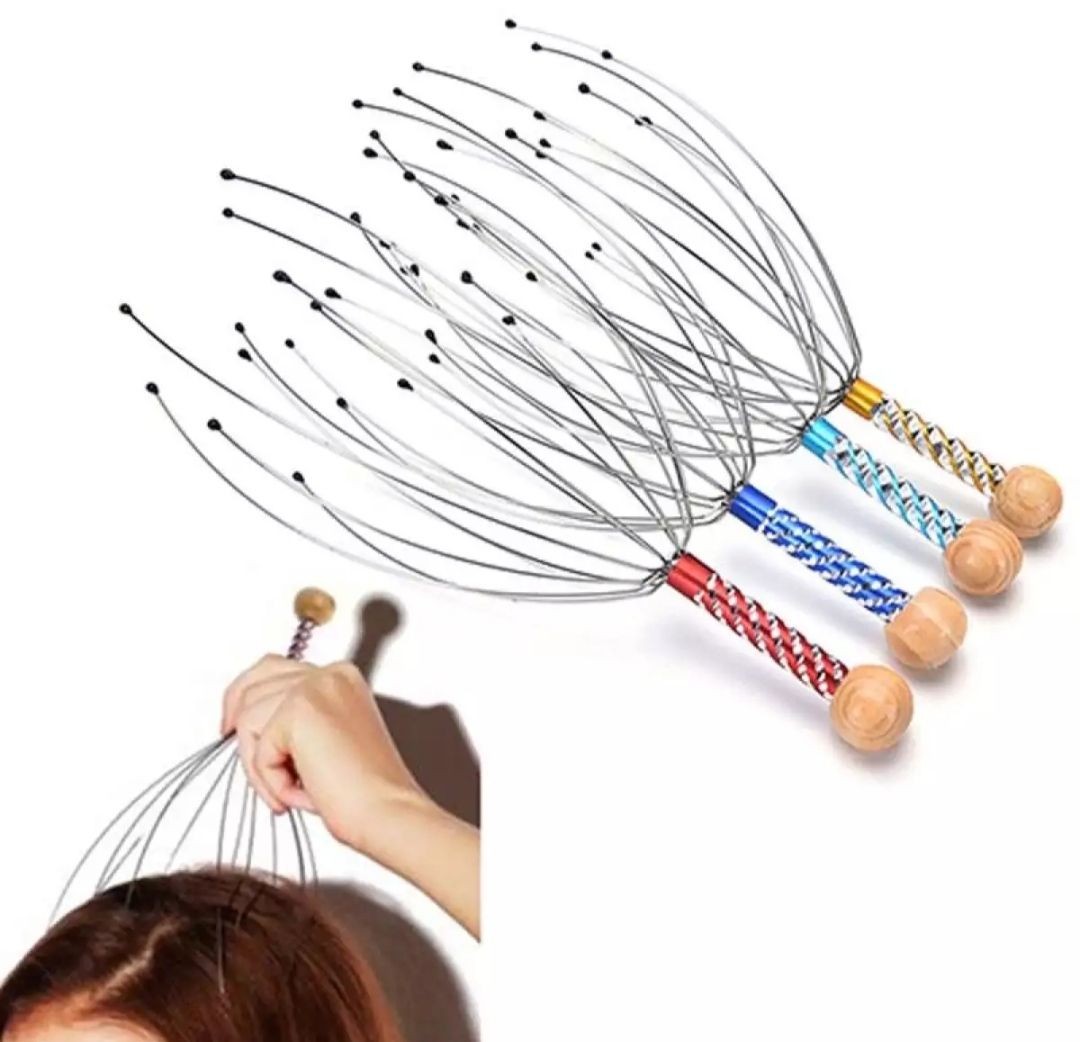 Stainless Steel Head Massager