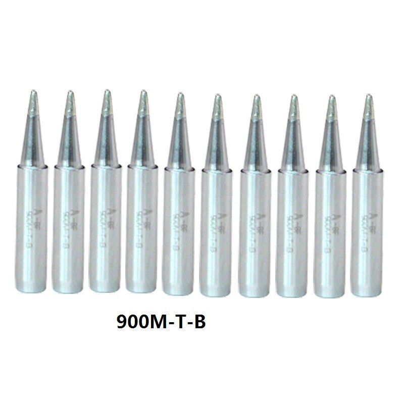 10pcs 900M series Soldering Iron sting Tips for Hakko, ATTEN, QUICK, Aoyue, Yihua Soldering Station Solder melting Tips