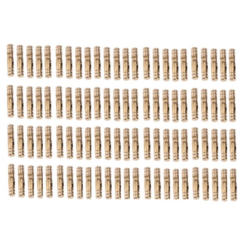 Exquisite product 100Pcs Brass Concealed Barrel Hinges Jewelry Wood Boxes 4X20mm