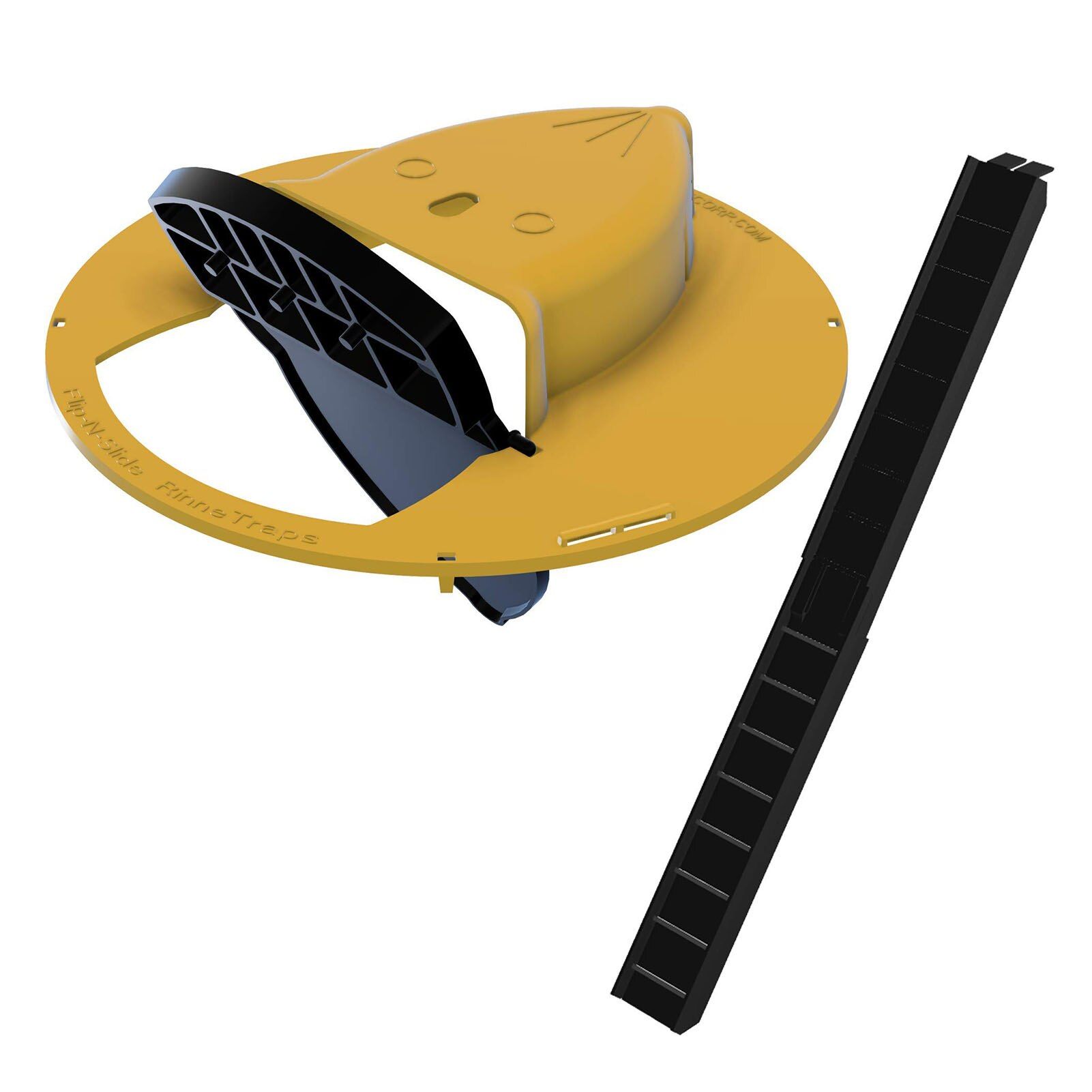 Mouse Trap Reusable And Automatic Reset Rat Catching Mice Mouse Traps Flip Mousetrap Slide Bucket Lid Mouse Trap #1（A）