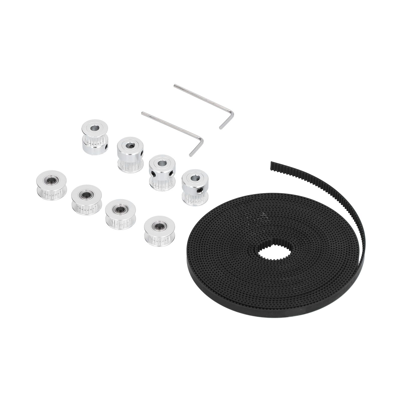 20 Teeth Synchronous Wheel Belt Set GT2-6MM 5M 3D Printe Parts