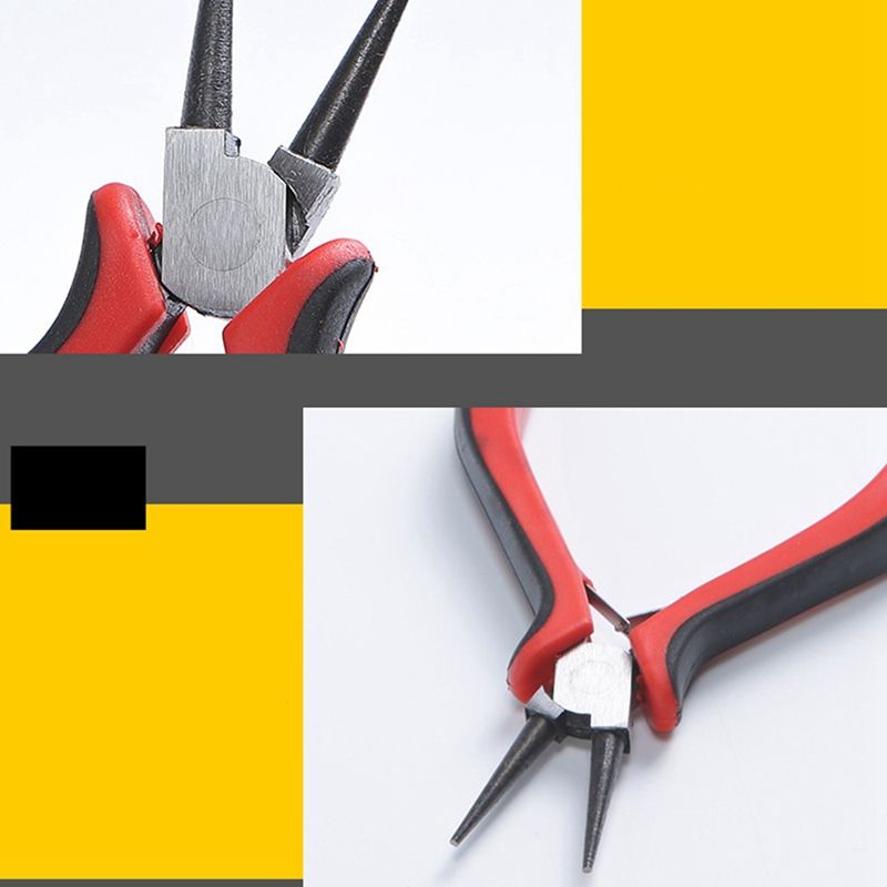 5Pcs Jewelry Pliers, Jewelry Making Pliers Tools, with Round Nose Pliers, Used for Jewelry Repair, Winding, Crafts