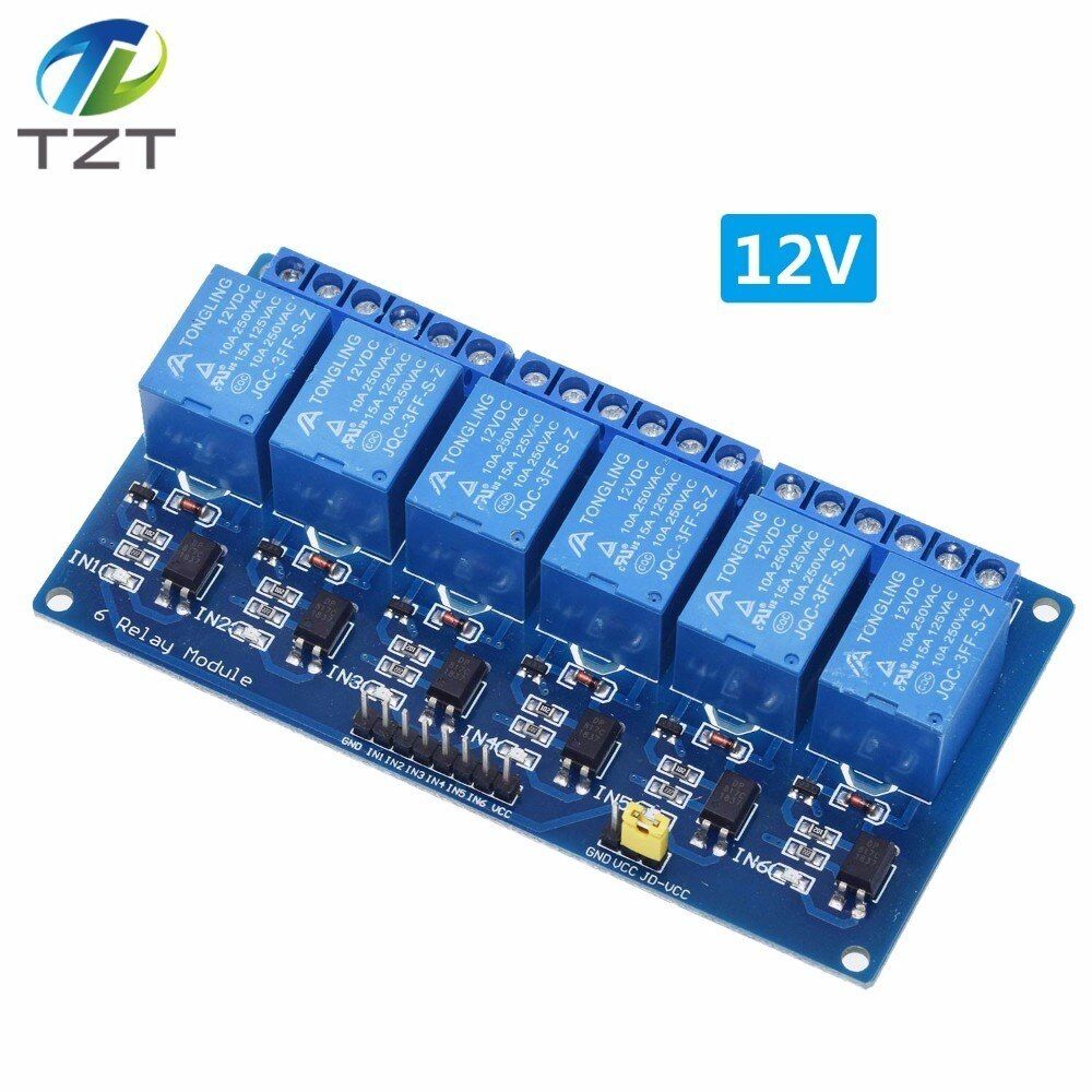 5v 2 4 6 8 channel relay module with optocoupler. Relay Output 12V 2 4 8 way relay module for arduino Raspberry Pi