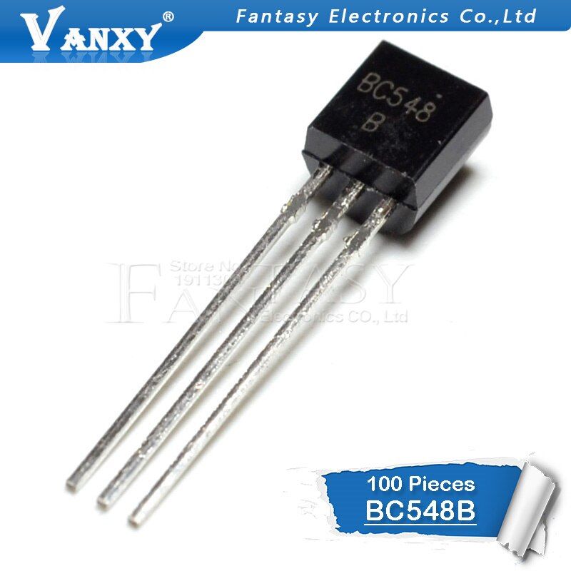 100PCS BC548B TO-92 BC548 TO92 548B triode transistor