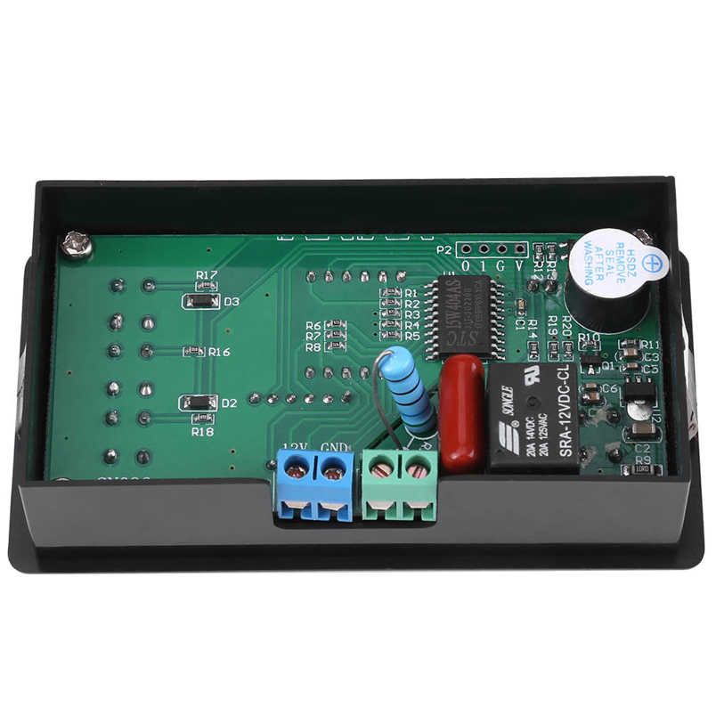 12V Timing Delay Relay Module Cycle Timer Digital LED Dual Display