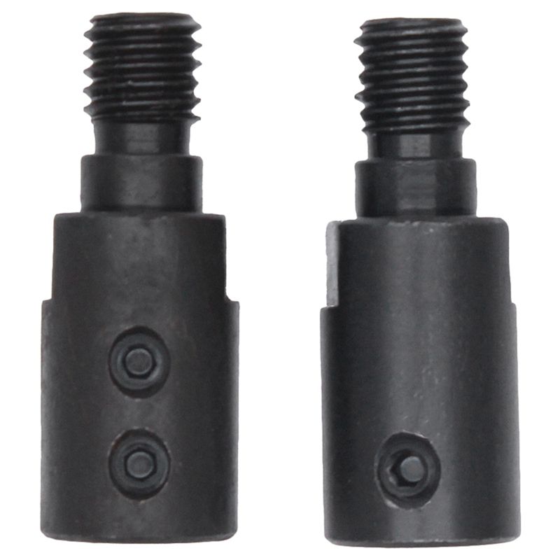 2 Pcs M10 Dc Motor Shaft Drill Adapter for Saw Blade Connection Coupling Joint Connector Coupler Sleeve Tools Accessories, 5 Mm & 8 Mm