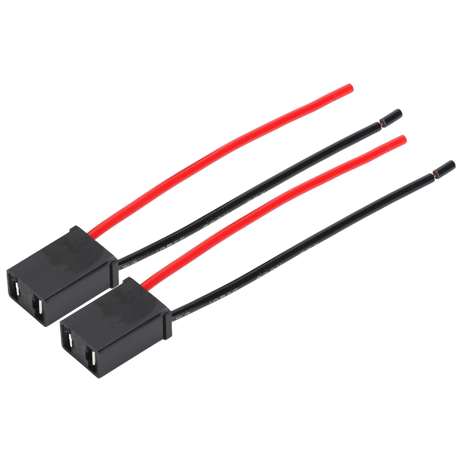 2Pcs Light Connector Female Lamp Socket Wiring Harness Kit for DIY Modification