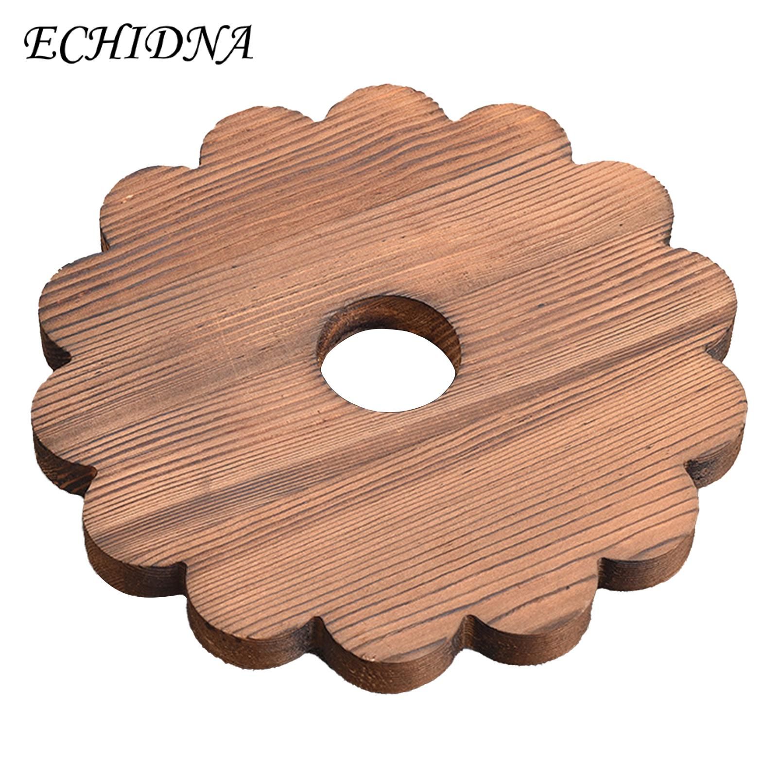 Planter Holding Tray Wide Application Creative Flower Shape Planter Elevator Tray