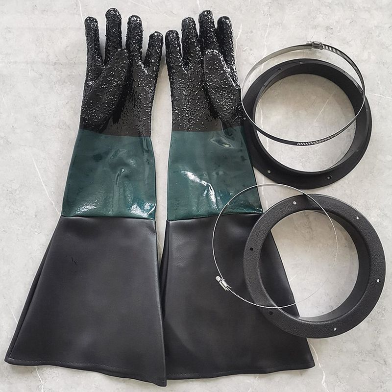 4x Sandblasting Gs SandBlaster Parts 60cm with O Rings for Sandblast Cabinet
