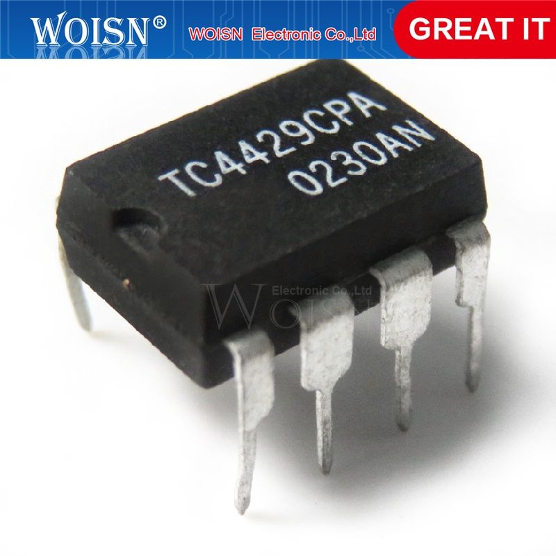 5 pcs/lot TC4429CPA DIP8 TC4429 DIP-8 4429CPA TC4429EPA DIP MIC4429CN MIC4429 In Stock
