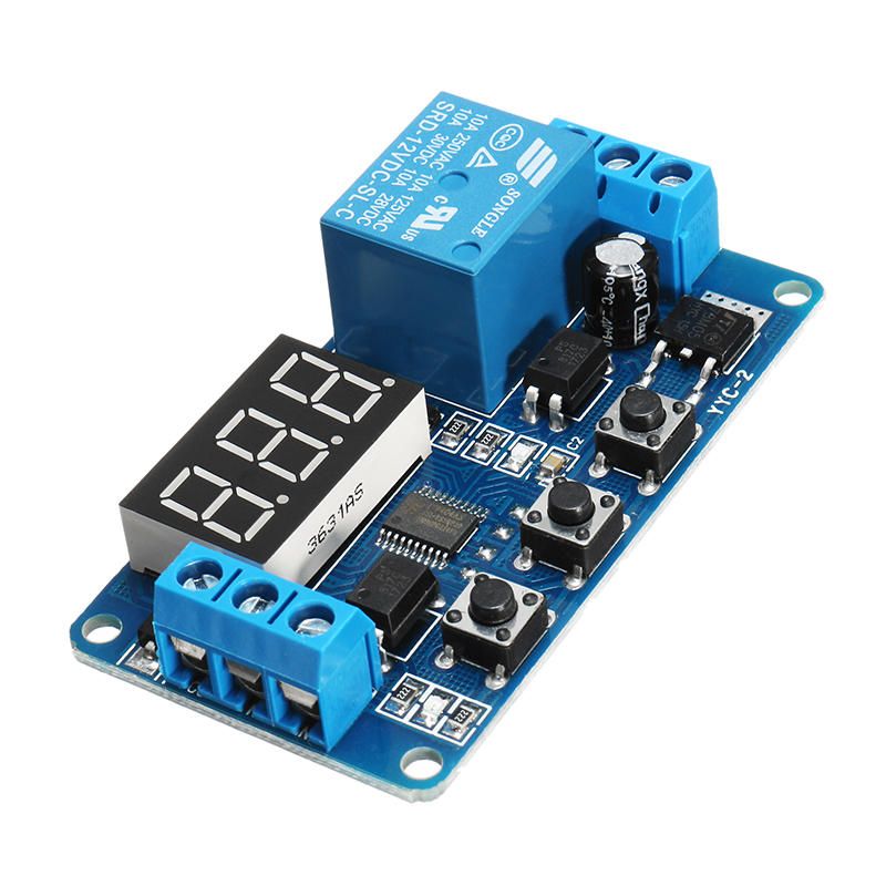 12V Relay Module External Trigger Delay Switch