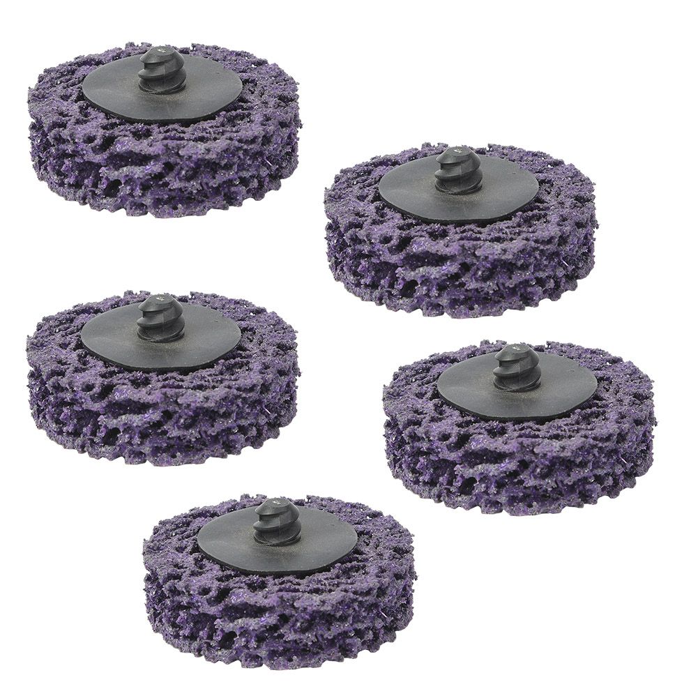 5pcs Roll Lock Sanding Pad Grinding Wheel Rust Paint Remover 50*6*13mm Durable