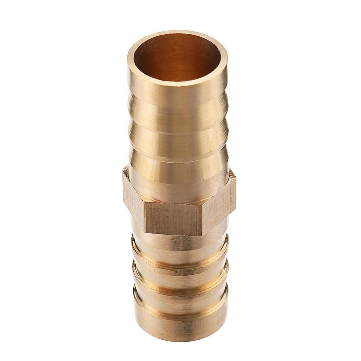 Pagoda Adapter Brass Barb Straight 2 Way Pipes Fitting 6-19mm Pneumatic Component Hose Quick Coupler - 14mm - sixteen