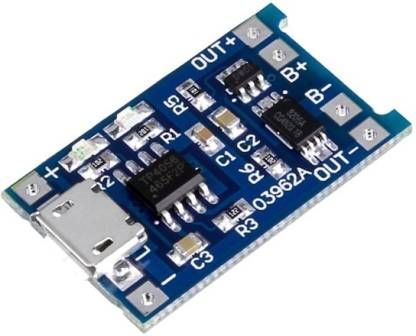 TP4056 5 Volt Mini USB Charger Module For Power Bank - Blue 20 pcs