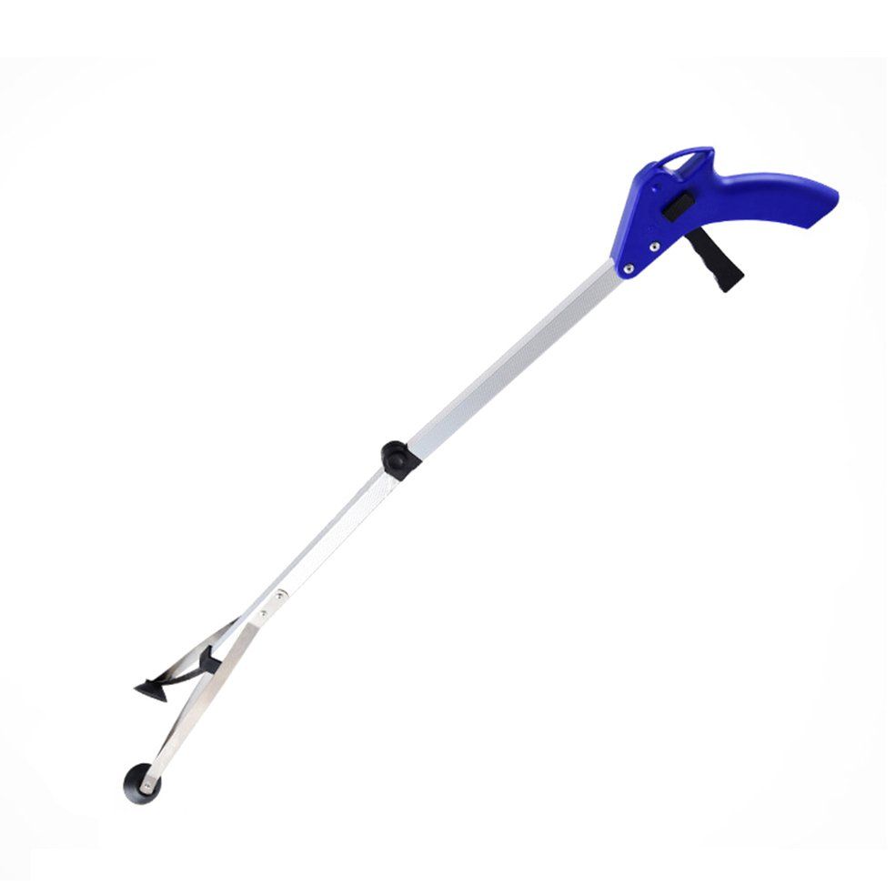 Anti-Slip Handle Muti-Purposes Folding Aluminum Alloy Grabber Pick Up Tool
