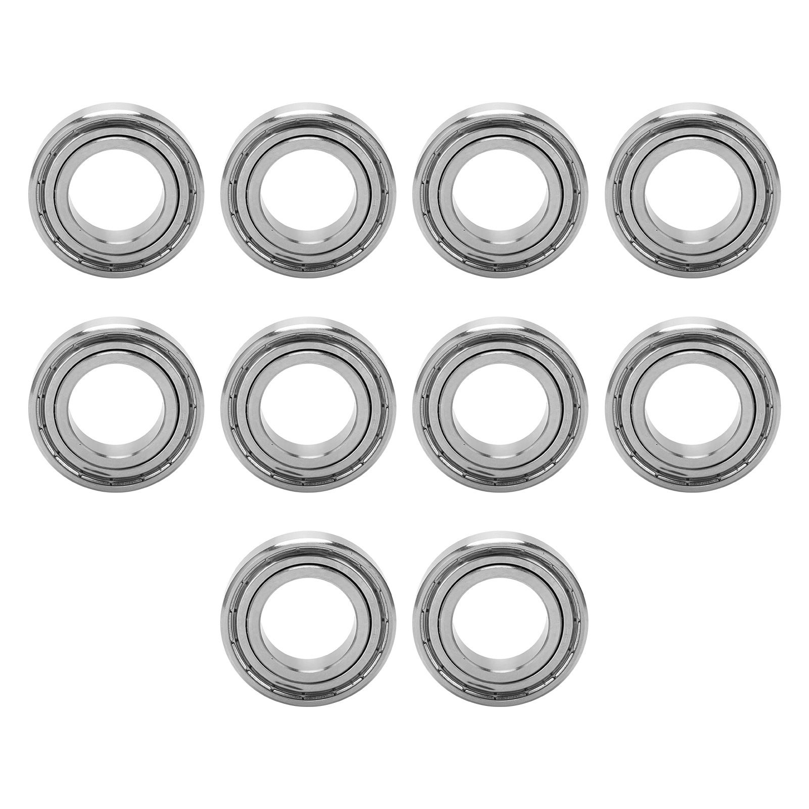 Chenmeng La 10Pcs Miniature Ball Bearings Stainless Steel High Speed Equipment Parts S6006ZZ 55x30x13mm
