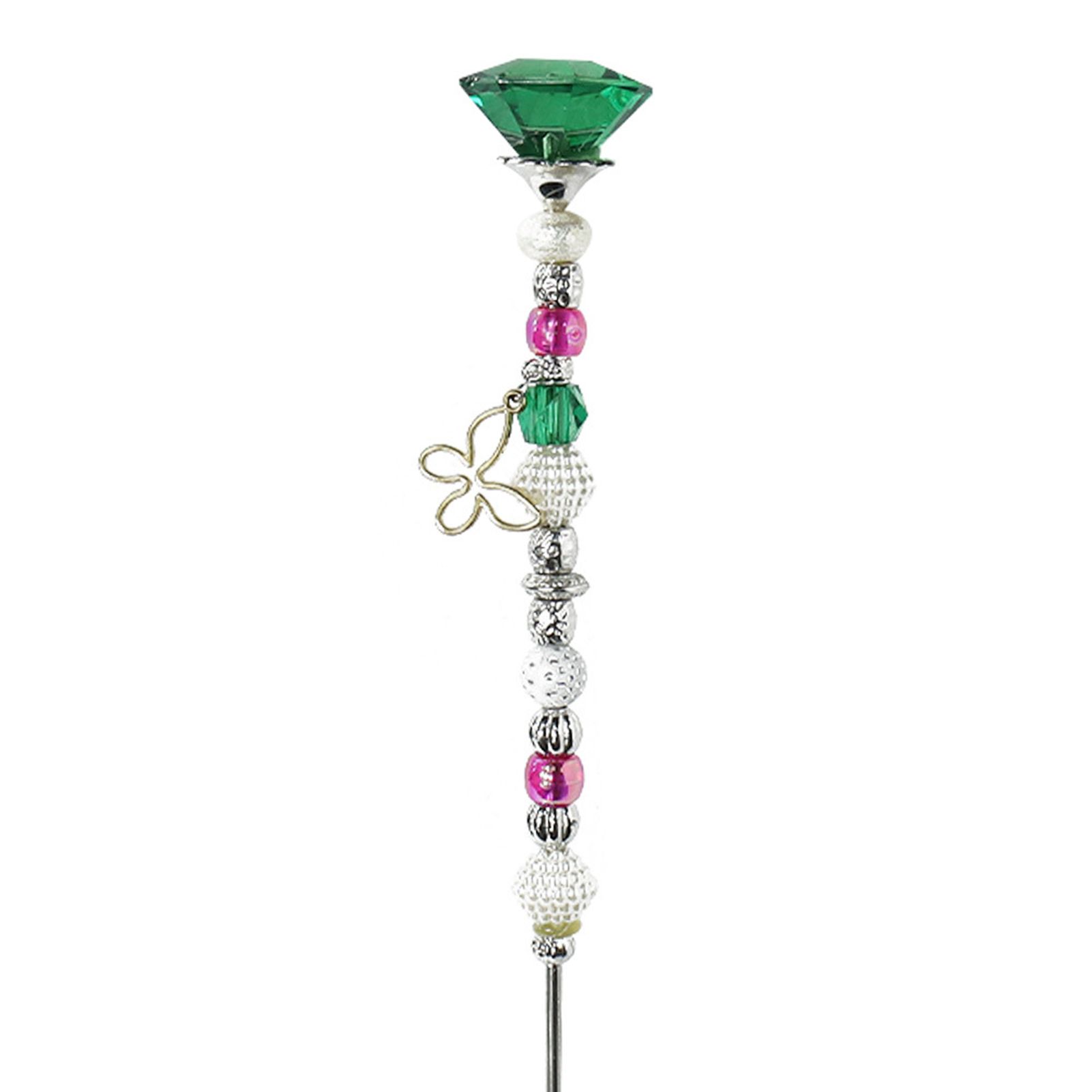 Garden Stake Exquisite Multifunctional Plastic Eye-catching Fairy Stick Beads Cane for Kids