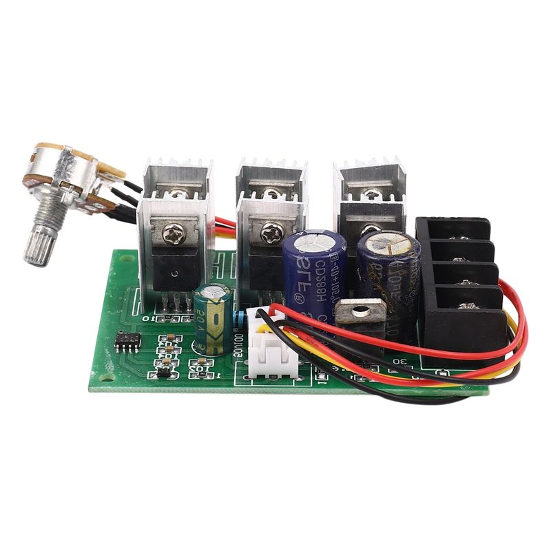 DC 9-55V 40A 2000W PWM DC Motor Pump Speed Regulator High Power Speed Controller Non Pole Electronic Variable Speed Mode
