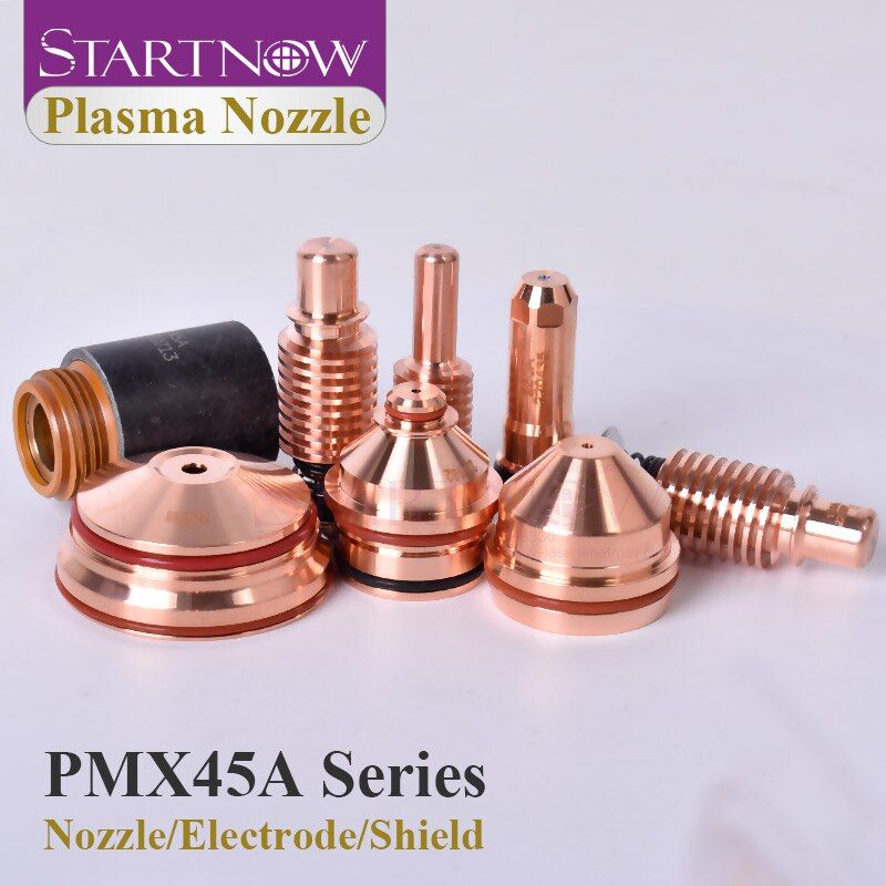 Startnow PMX45A Series Plasma Consumables 220718 Tip Shield 220713 Electrode 220669 Vortex Ring 220994 Plasma Cutting Nozzle