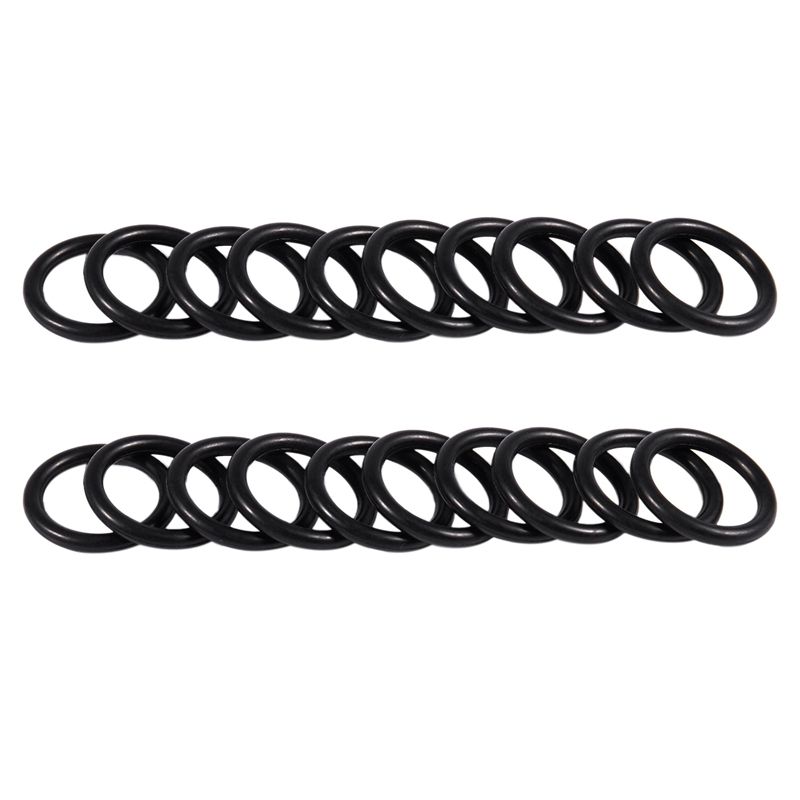 20 Pcs Mechanical Rubber O Ring Oil Seal Seals 15 mm x 9 mm x 3 mm