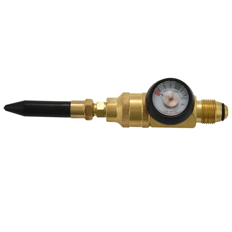 Helium Tank Latex Balloon Inflator Regulator With Gauge For G5/8 Tank Valves