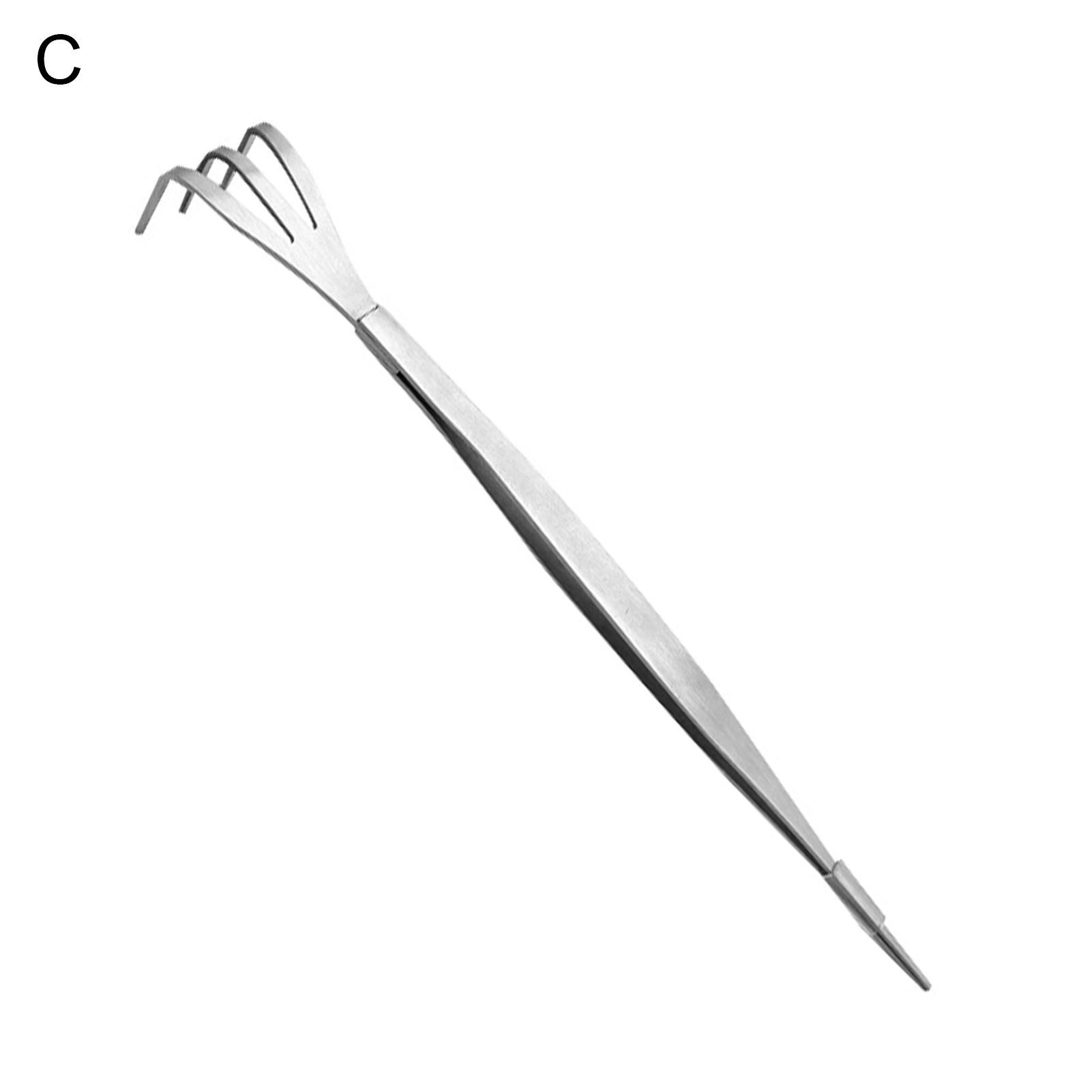 Bonsai Root Rake High Hardness All-Purpose 3-Prong Root Rake Gardening Gadget