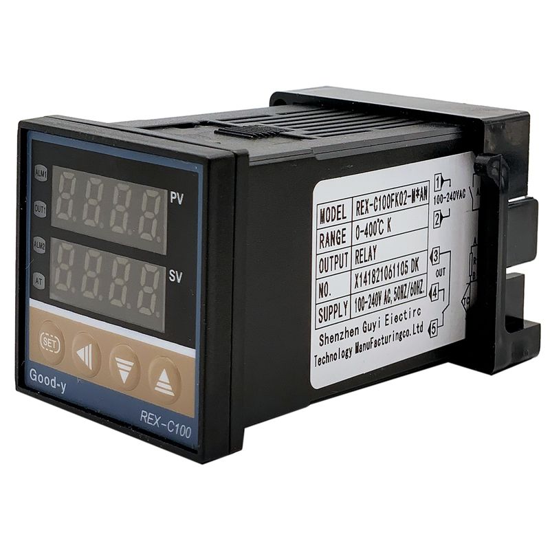 Multi-Input Digital Temperature Controller REX-C100 Professional Alarm 0℃-1300℃ for Electric Power Chemical Industry