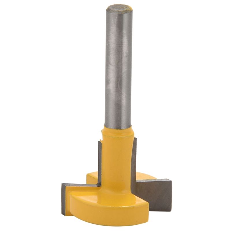 1/4 Inch Shank T-Slot Router Bit T-Track Slotting Milling Cutter