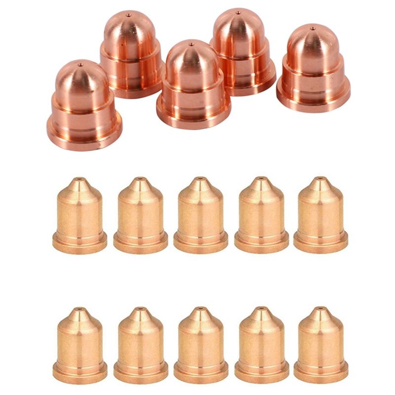 50 Pcs 45A Nozzle Nozzle for Plasma Cutting Torch Consumables Fine & 10 Pcs Plasma Cutting Nozzle 220941
