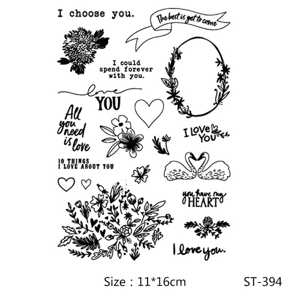 Hand Account Icon Transparent Clear Silicone Stamp/Seal For Diy Scrapbooking