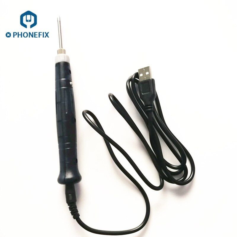 Soldering Iron 8W Adjustable Temperature Welding Electric Solder Rework Station Mini Fast Heating Pencil Welding Repair Tools
