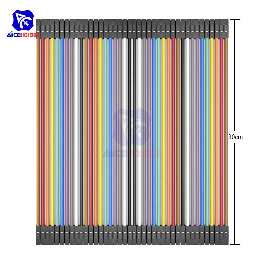 diymore 40 Pin Dupont Line 10cm/20cm/30cm Male to Male/Female to Male/Female to Female Jumper Wire Dupont Cable for Arduino