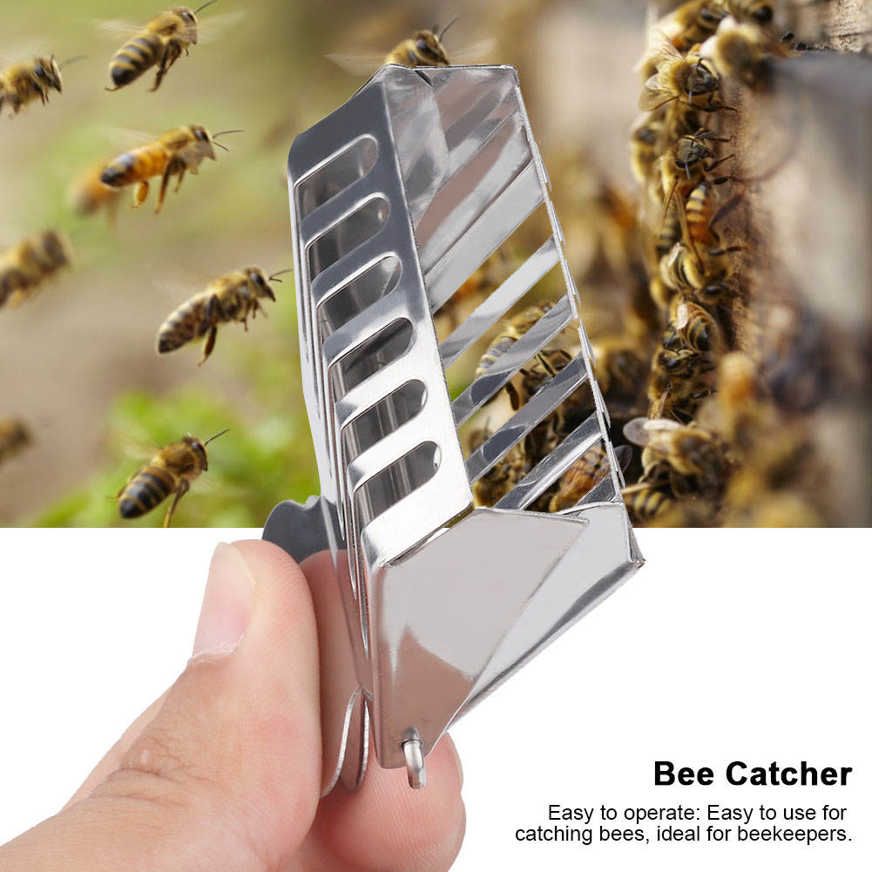 Bee Cage Clip Catcher Stainless Steel Anti-run Beekeeper Beekeeping Tools