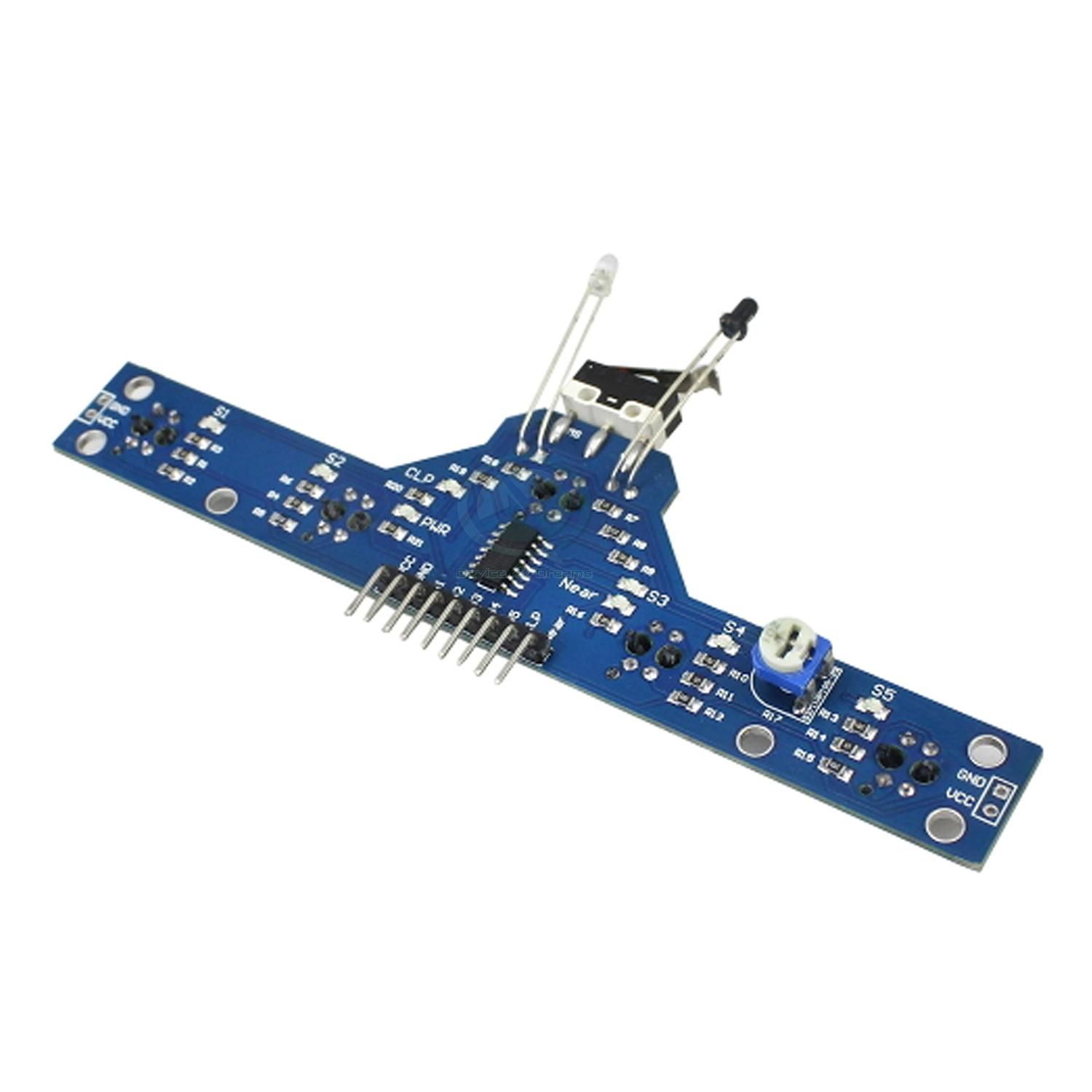 5 Channel Line Tracking Sensor Module