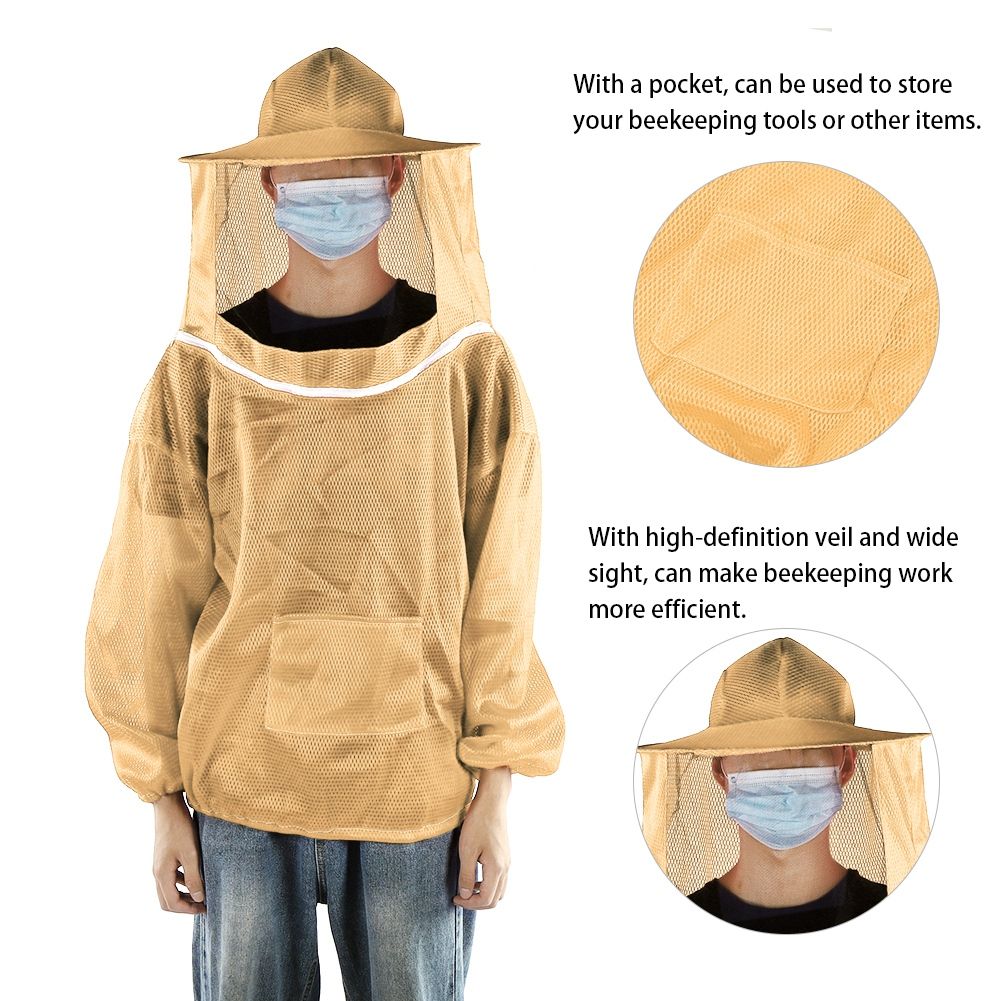 Beekeeping Tools Professional Protective Jacket Beekeeper Portable