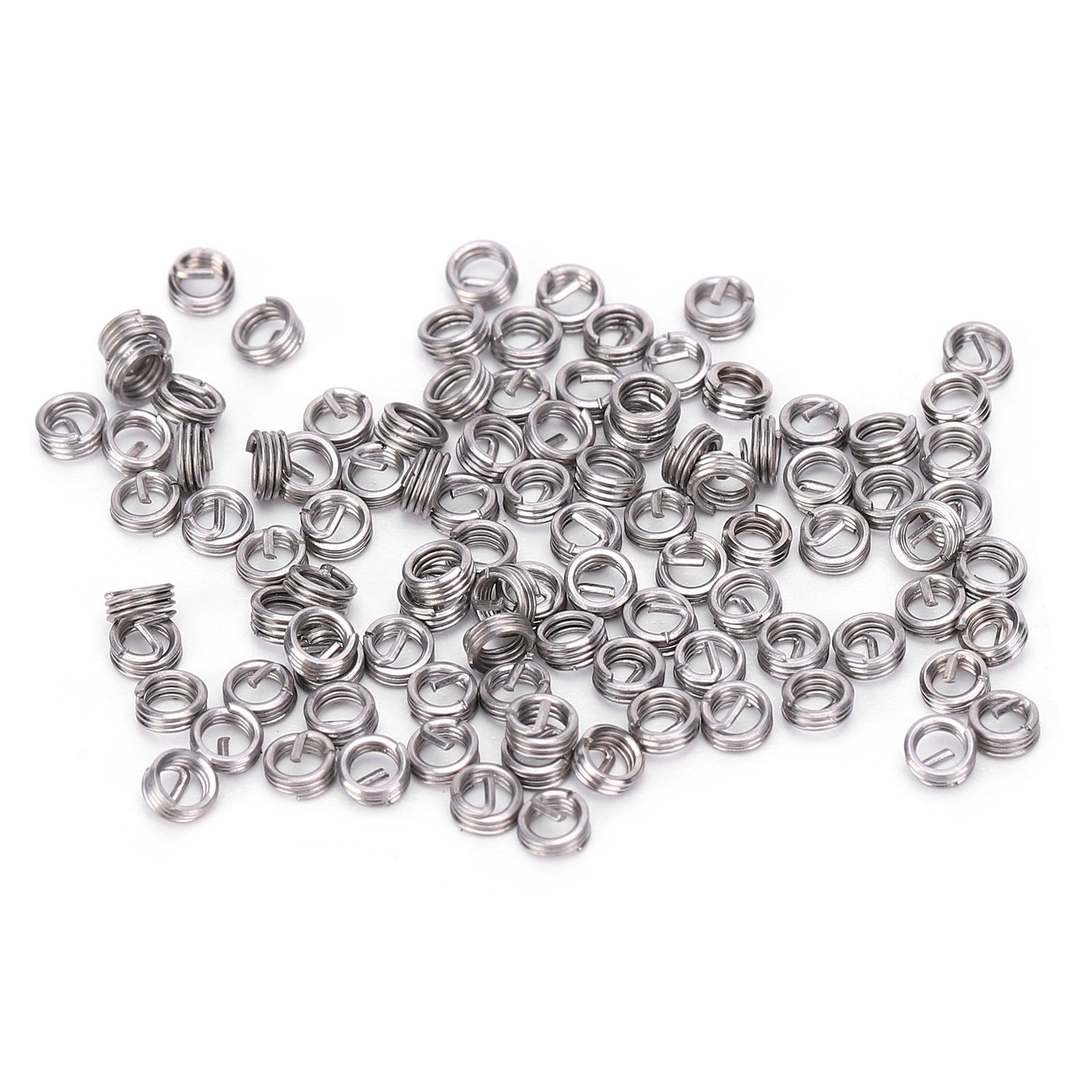 New 100PC Thread Insert Sockets SUS304 Fasteners for Repairing Female