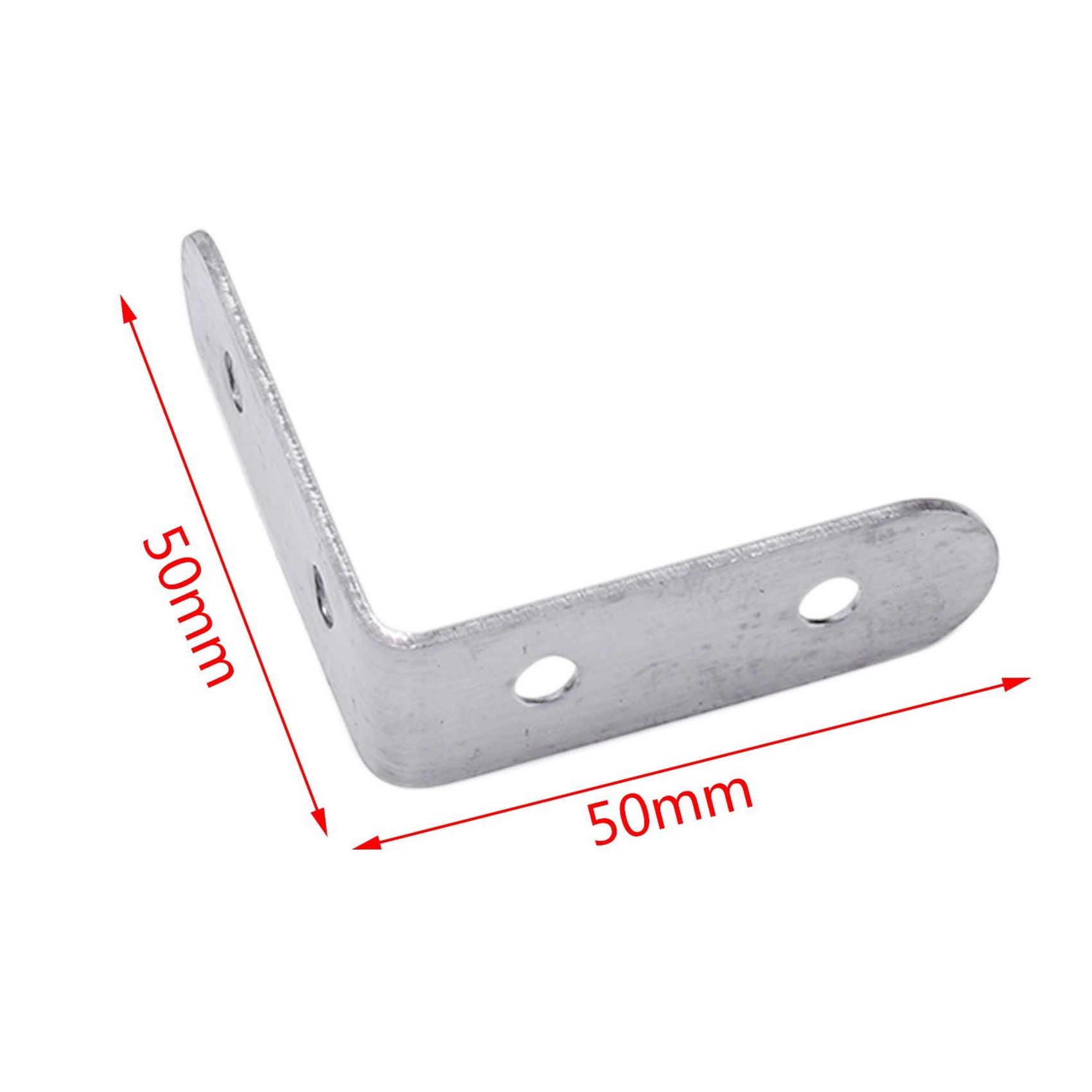 30 x Stainless Steel Shelf Support Corner Brace Angle Bracket 50X50mm