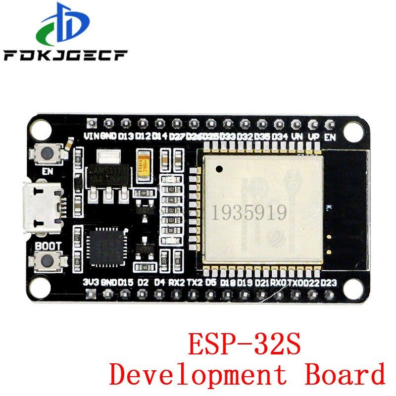 ESP-32S Development Board ESP-WROOM-32 ESP32 ESP-32 Bluetooth and WIFI Dual Core CPU with Low Power Consumption MCU ESP-32