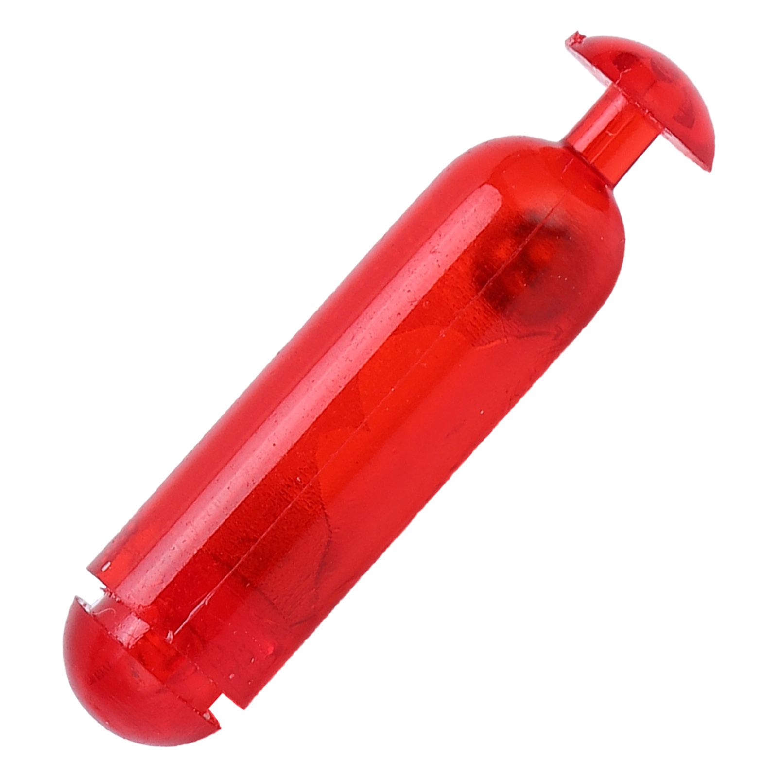 Chenmeng La 50PCS 21mm Plastic Rattles Shake Fishing Lure Bait Insert Tube for Soft Fish