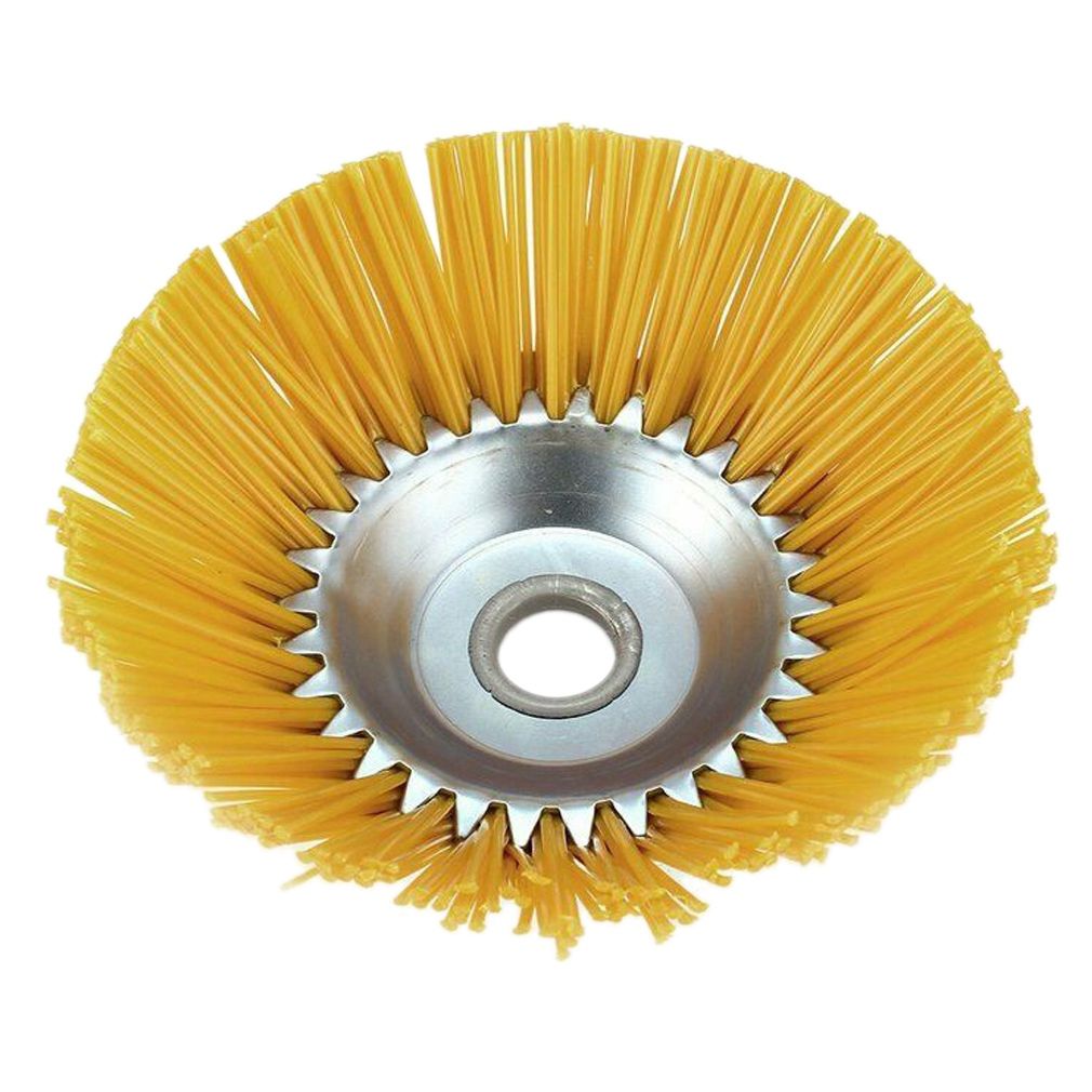 Durable Nylon Brush Universal Trimmer Brush Head Cutter Durable Garden Tools Outer Diameter 200mm Inner Hole 25.4mm