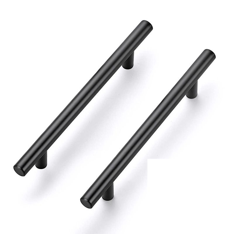 30 Pack Cabinet Pulls Matte Black Stainless Steel Kitchen Cupboard Handles Cabinet Handles 5 Inch Hole Center