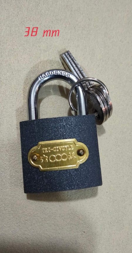 Pad Lock TRi Circle Top Security 38 mm