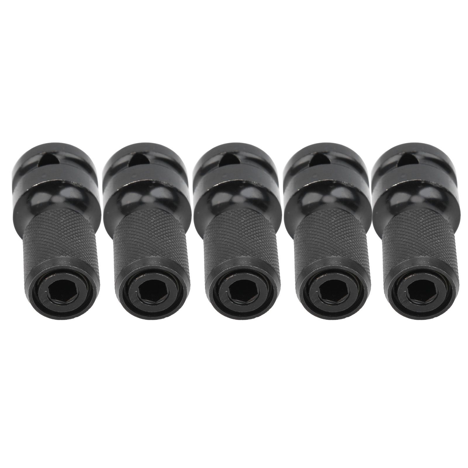 5Pcs Electric Wrench Socket Adapter 1/2 -1/4 Hex Bit Telescopic Converter