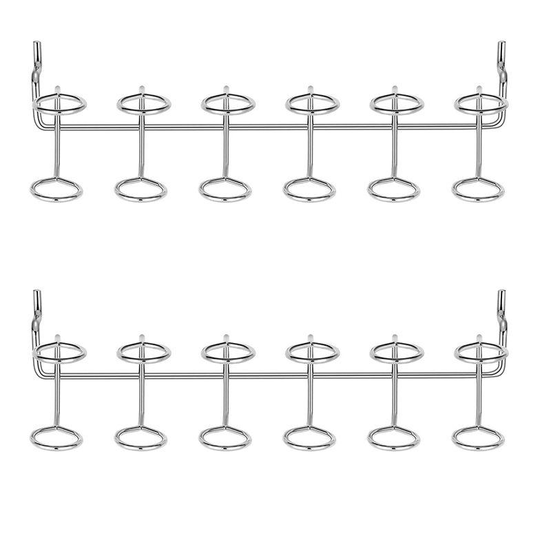2 Pcs Screwdriver Holder Pegboard Multi-Tool Holder Accessory Pegboard Accessories Multi-Ring Tool Holder for Pegboard