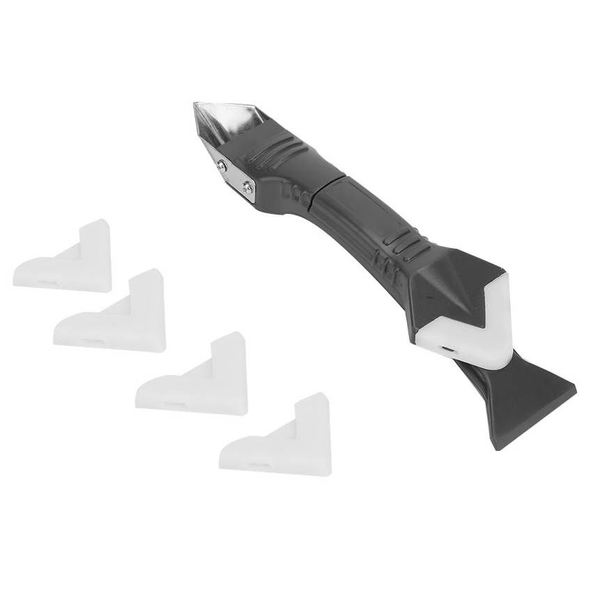 Sealant Silicone Trowel Angle Scraper Caulking Spatulas Remover Tools