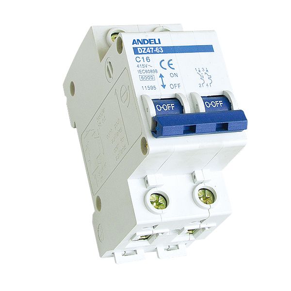 ANDELI Miniature Circuit Breaker (MCB) DZ47-63 DP