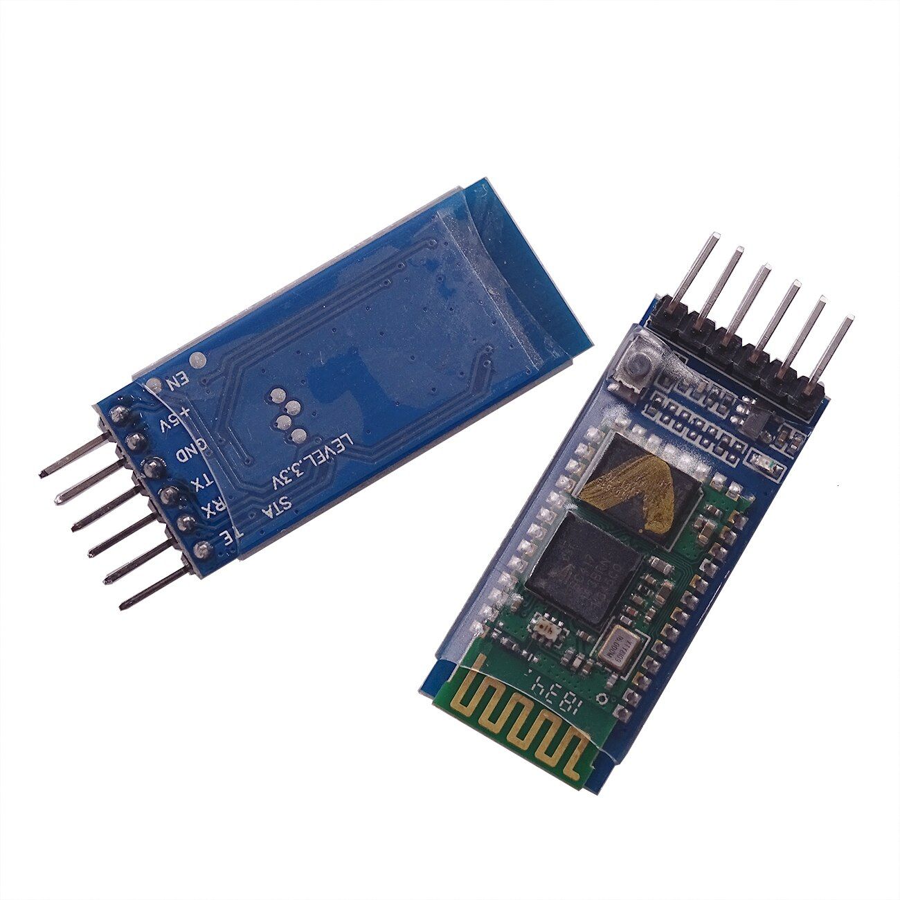 1pcs HC05 HC-05/HC-06 JY-MCU anti-reverse, integrated Bluetooth serial pass-through module, HC-05 HC-06 master-slave 6pin/4pin